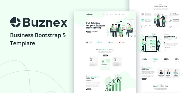 Buznex - Corporate Business Bootstrap5 Template